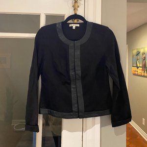 CAbi Leather Trim Jacket